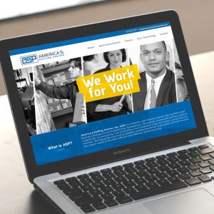 America's Staffing Partner - Website Design